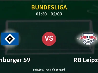 Kết Quả: Hamburger SV 1-2 RB Leipzig – Highlight & Bàn Thắng | Bundesliga