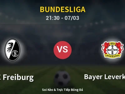 🔴 Trực Tiếp: SC Freiburg 0-0 Bayer Leverkusen – Link Xem Bundesliga (Full HD)
