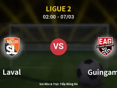 Kết Quả: Laval 2-2 Guingamp – Highlight & Bàn Thắng | Ligue 2