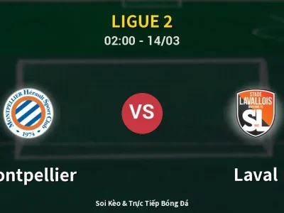 Kết Quả: Montpellier 2-0 Laval – Highlight & Bàn Thắng | Ligue 2