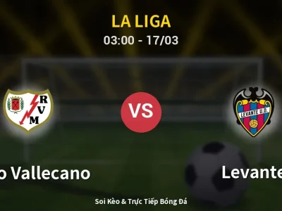 Kết Quả: Rayo Vallecano 1-1 Levante – Highlight & Bàn Thắng | La Liga