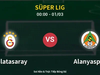 Kết Quả: Galatasaray 3-1 Alanyaspor – Highlight & Bàn Thắng | Süper Lig