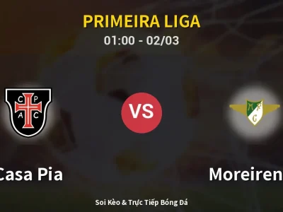 Kết Quả: Casa Pia 1-1 Moreirense – Highlight & Bàn Thắng | Primeira Liga
