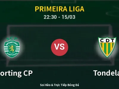 Soi Kèo Sporting CP vs Tondela – 22:30 15/03 | Nhận Định, Dự Đoán Tỷ Số