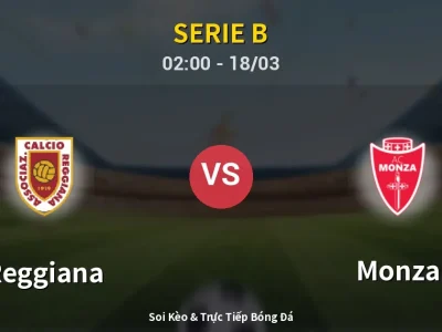 Kết Quả: Reggiana 0-0 Monza – Highlight & Bàn Thắng | Serie B