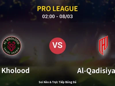 Kết Quả: Al Kholood 1-4 Al-Qadisiyah FC – Highlight & Bàn Thắng | Pro League