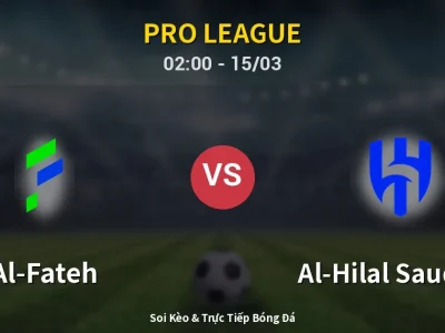Kết Quả: Al-Fateh 0-1 Al-Hilal Saudi FC – Highlight & Bàn Thắng | Pro League