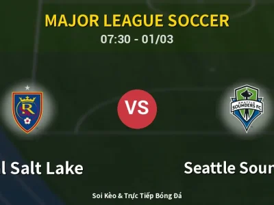 Kết Quả: Real Salt Lake 2-1 Seattle Sounders – Highlight & Bàn Thắng | Major League Soccer