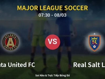 Kết Quả: Atlanta United FC 2-3 Real Salt Lake – Highlight & Bàn Thắng | Major League Soccer