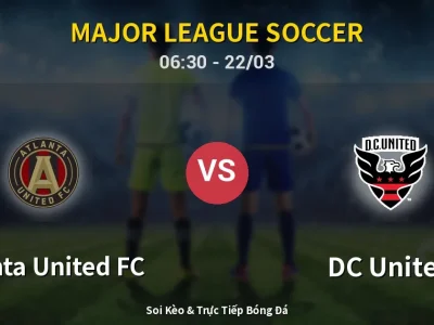 Kết Quả: Atlanta United FC 0-0 DC United – Highlight & Bàn Thắng | Major League Soccer