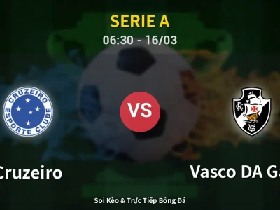 Kết Quả: Cruzeiro 3-3 Vasco DA Gama – Highlight & Bàn Thắng | Serie A