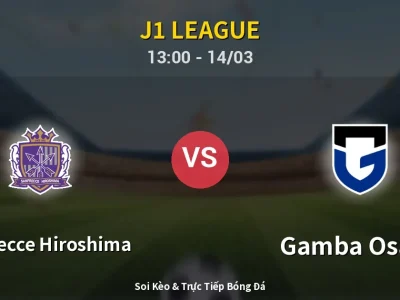Kết Quả: Sanfrecce Hiroshima 2-0 Gamba Osaka – Highlight & Bàn Thắng | J1 League