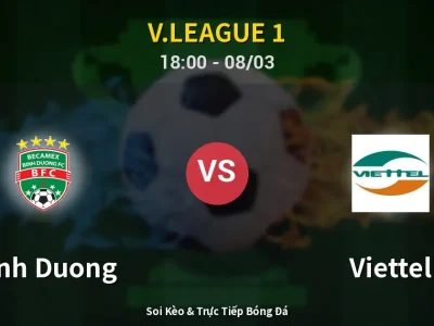 Kết Quả: Binh Duong 1-3 Viettel – Highlight & Bàn Thắng | V.League 1