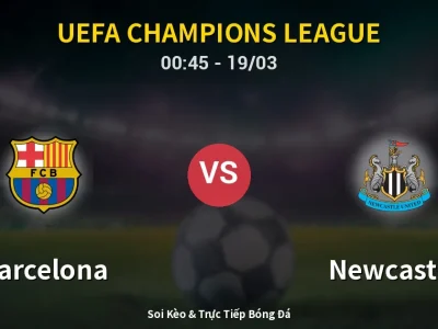 Kết Quả: Barcelona 7-2 Newcastle – Highlight & Bàn Thắng | UEFA Champions League