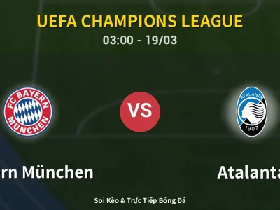 Kết Quả: Bayern München 4-1 Atalanta – Highlight & Bàn Thắng | UEFA Champions League