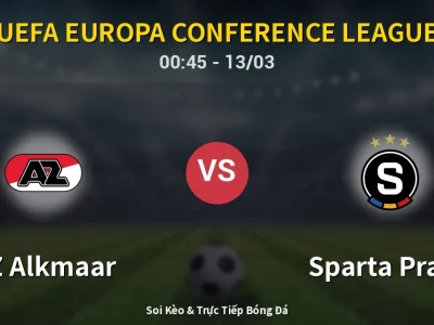 Kết Quả: AZ Alkmaar 2-1 Sparta Praha – Highlight & Bàn Thắng | UEFA Europa Conference League