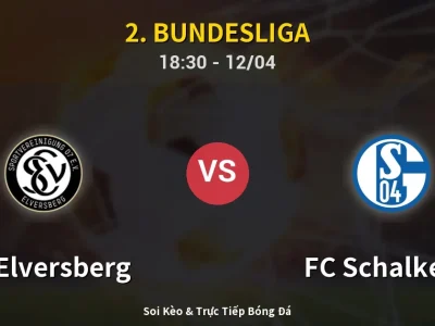 Soi Kèo SV Elversberg vs FC Schalke 04 – 18:30 12/04 | Nhận Định, Dự Đoán Tỷ Số