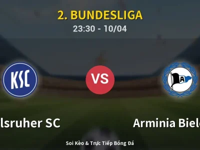 Soi Kèo Karlsruher SC vs Arminia Bielefeld – 23:30 10/04 | Nhận Định, Dự Đoán Tỷ Số
