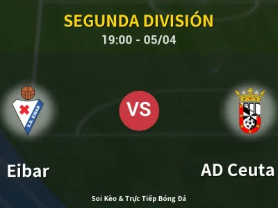 Soi Kèo Eibar vs AD Ceuta FC – 19:00 05/04 | Nhận Định, Dự Đoán Tỷ Số