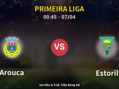 Kết Quả: Arouca 3-2 Estoril – Highlight & Bàn Thắng | Primeira Liga