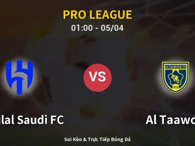 Kết Quả: Al-Hilal Saudi FC 2-2 Al Taawon – Highlight & Bàn Thắng | Pro League