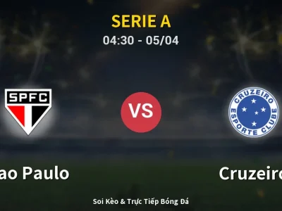 Kết Quả: Sao Paulo 4-1 Cruzeiro – Highlight & Bàn Thắng | Serie A