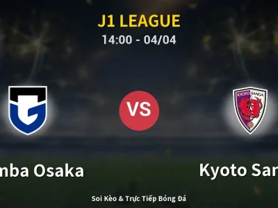 Kết Quả: Gamba Osaka 2-0 Kyoto Sanga – Highlight & Bàn Thắng | J1 League