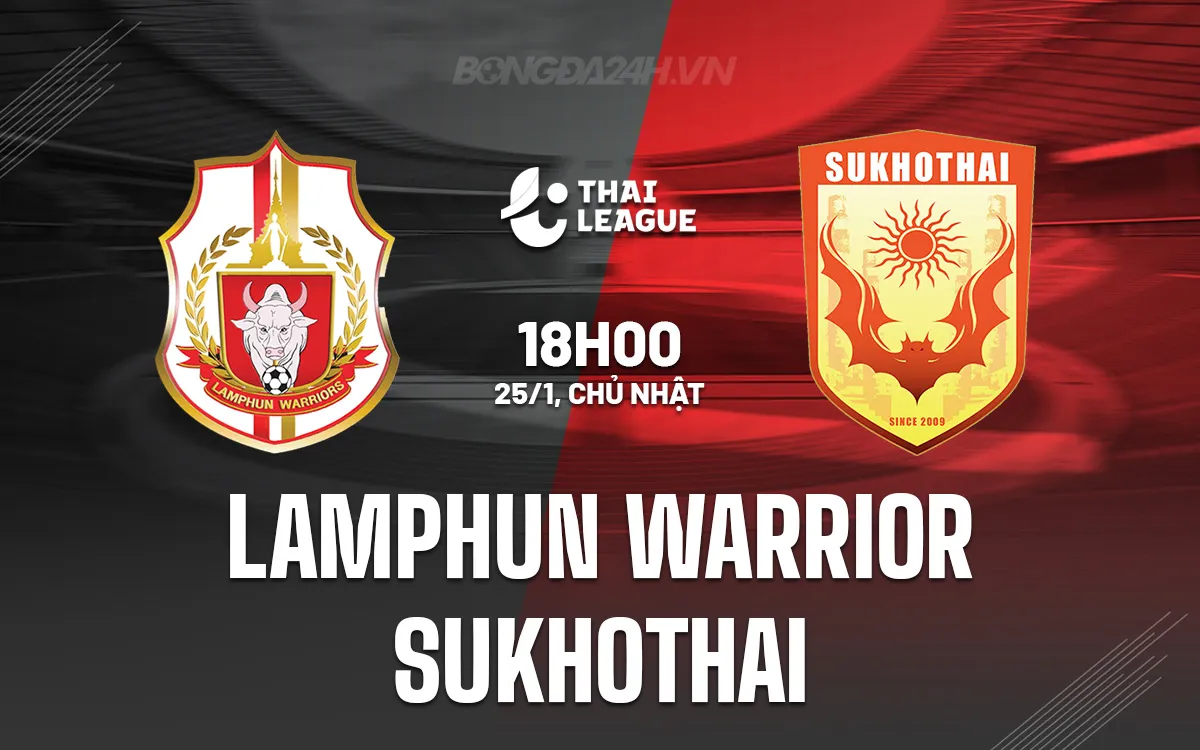 Lamphun Warrior vs Sukhothai Lamphun Warrior vs Sukhothai