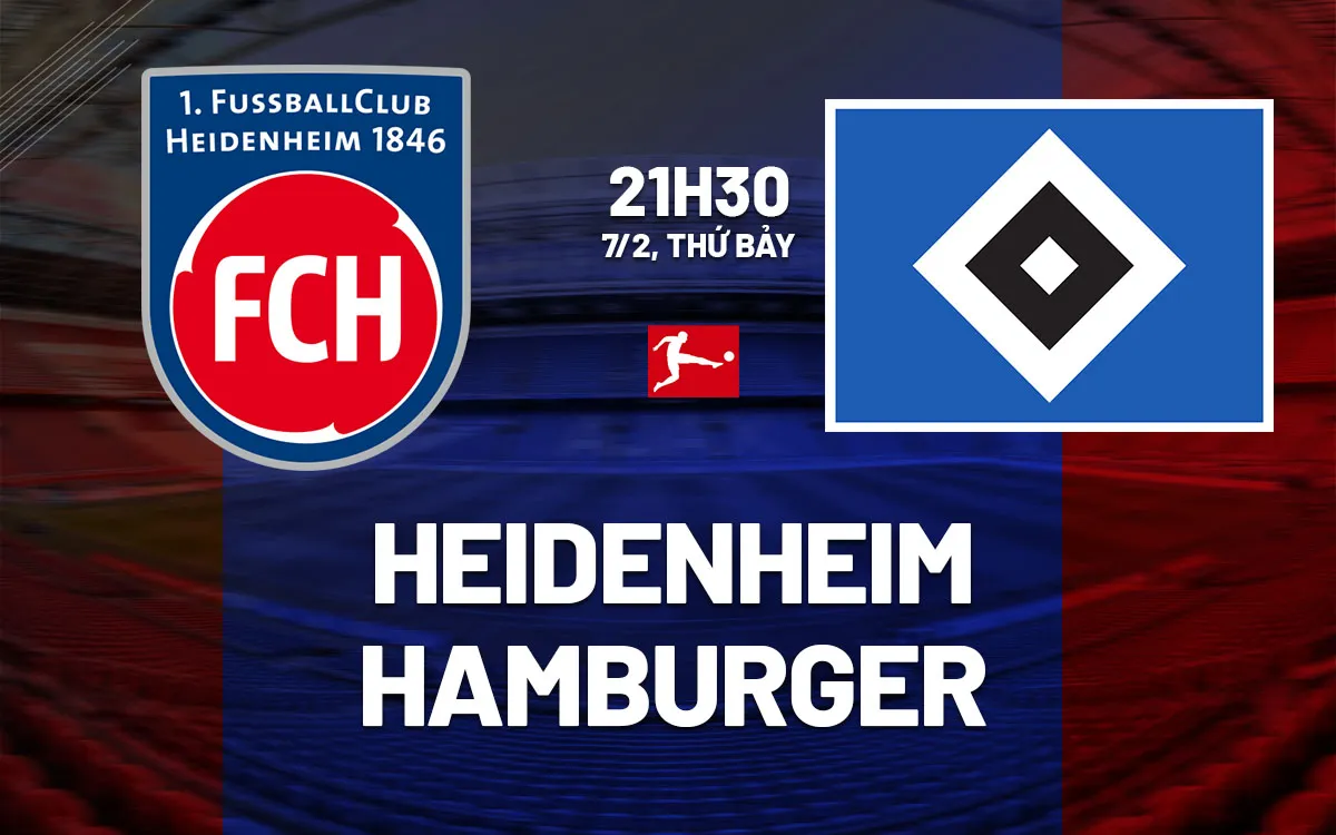 nhan dinh bong da du doan Heidenheim vs Hamburger vdqg duc bundesliga hom nay