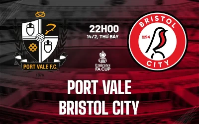 Port Vale vs Bristol City: Cuộc đối đầu định mệnh vòng 4 FA Cup, ai sẽ là kẻ 'ngon ăn'? 1