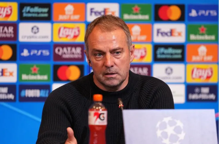 HLV Hansi Flick chỉ trích VAR sau thất bại trước Atletico Madrid HLV Hansi Flick chi trich VAR sau that bai truoc Atletico Madrid